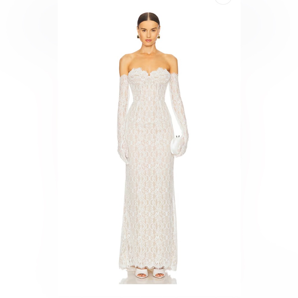 Kiera Gown in White